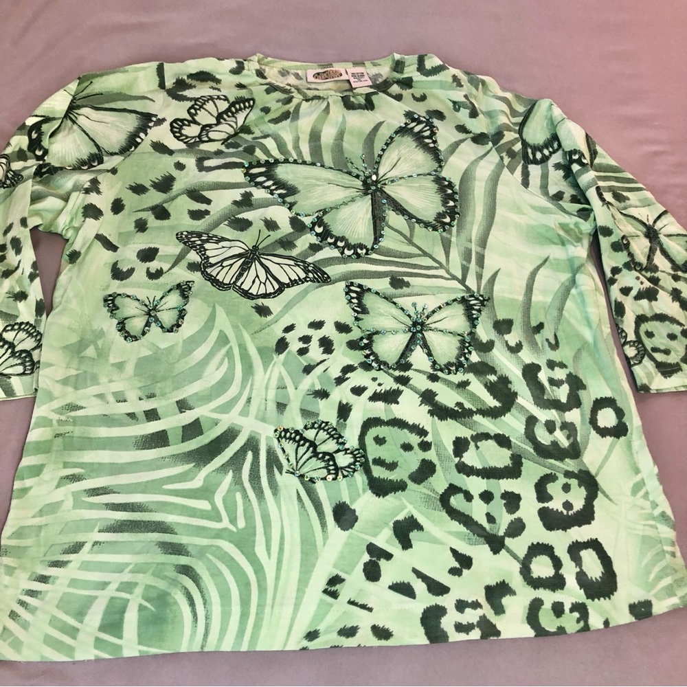 Collections Etc Women’s Top Tunic Size XL - Picture 2 of 4